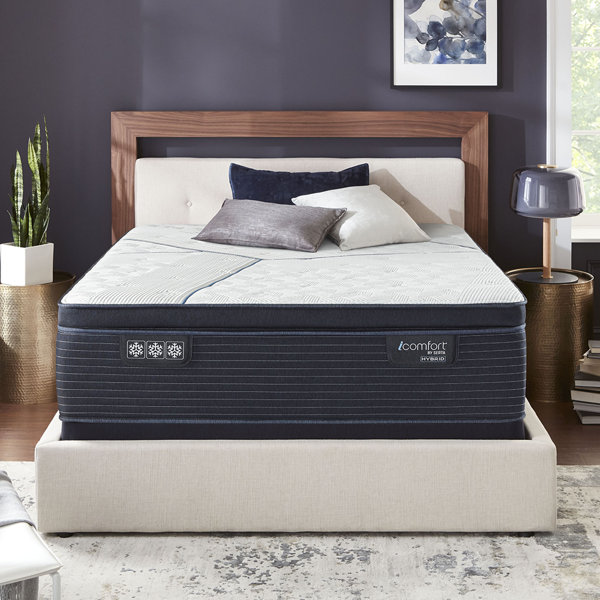 Serta CF 4000 17" Quilted Hybrid Medium Pillow Top Mattress & Reviews Wayfair Canada